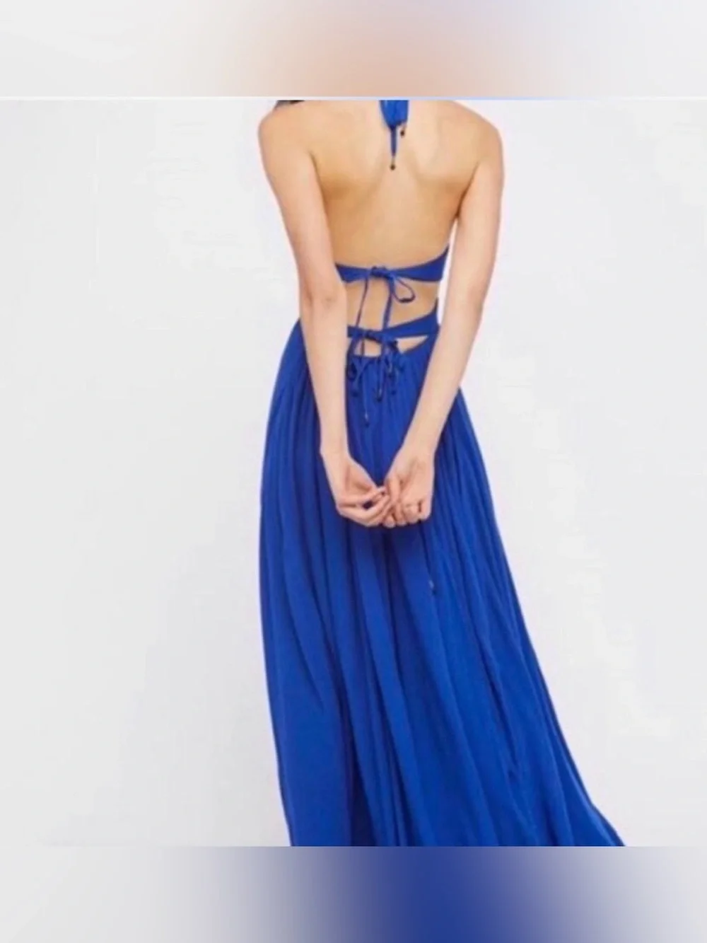 Free people endless summer lillie blue maxi dress